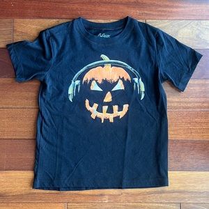 Halloween pumpkin kids t shirt